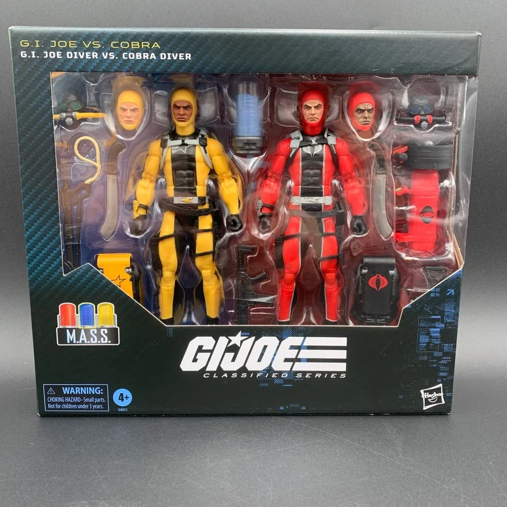 GI Joe Classified‎ Series Diver vs Cobra Diver Action Figure 2-Pack 169 G0851